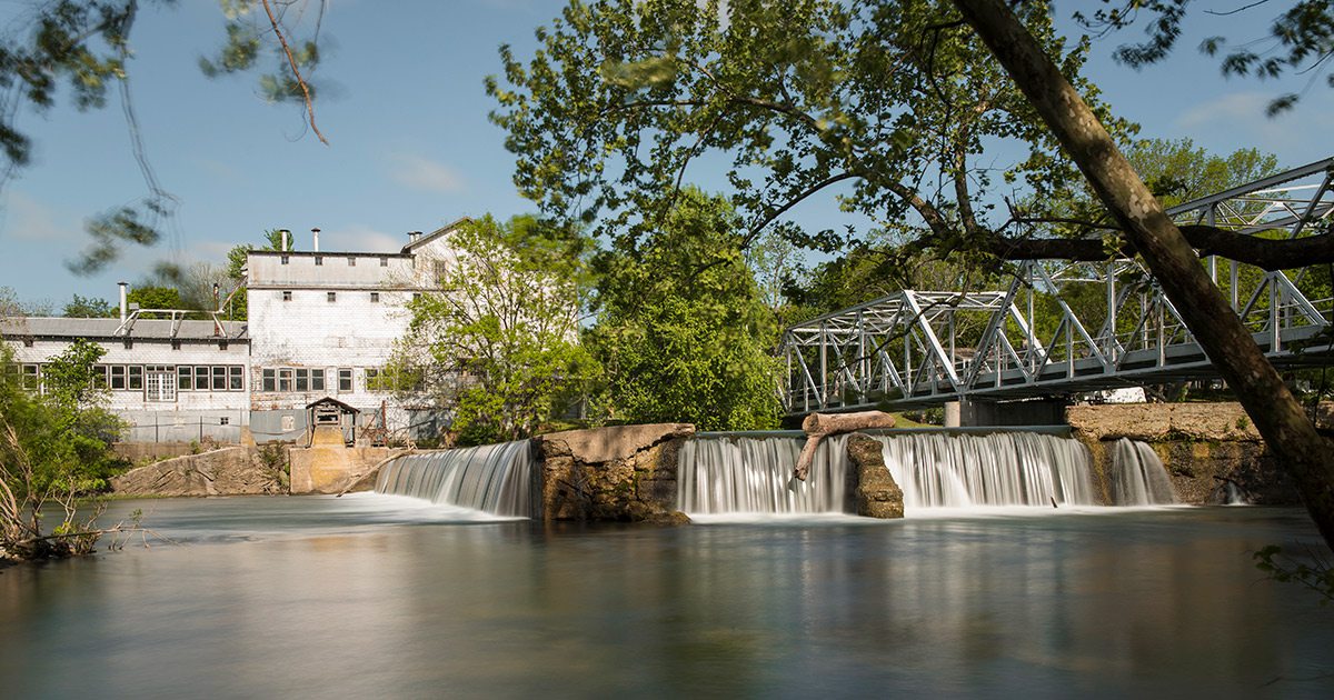 Ozark Mill. Photo by Ozark Chamber of Commerce.